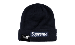 New Era Box Logo Beanie "FW16 - Navy" SU27479