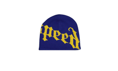 OG Logo Studded Beanie "Blue / Yellow" ZD8ISH5W