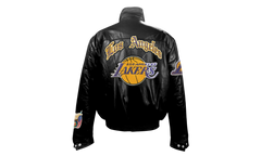 Puffer Full Leather Jacket "Los Angeles Lakers" BL 104