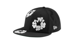 New Era Cotton Wreath 59/50 Cap "Black" DT22