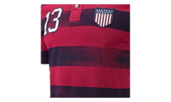 USA Covert Vintage Polo Shirt "Red / Obsidian" 543973 677