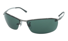 Rectangle Sunglasses "Gunmetal" RB3183-004-71_63