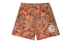 EE Basic Shorts "Orange / Leafy Camo" EE179