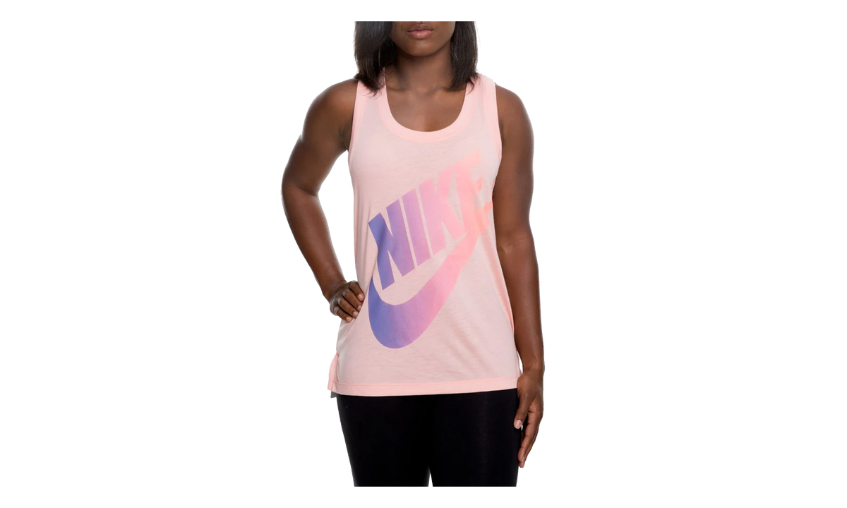 Sportswear Tank Top Logo Futura WMNS"Bleached Coral/ Purple Slate" 890754 697