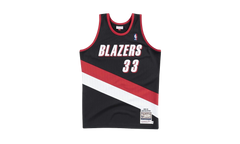 NBA Scottie Pippen Authentic Jersey "1999-00 Portland Trail Blazers - Black" AJY4EL18020 PTBBLCK99SPI
