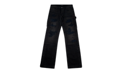 DENIM CARPENTER JEAN "Aged Black" SS22MDF008
