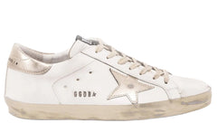 Golden Goose Super Star White Gold Sparkle