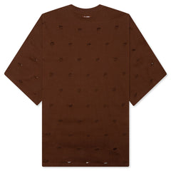Jacquemus NRG HE Swoosh Tee - Cacao Wow