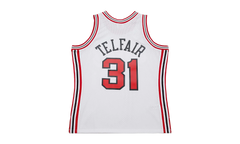 NBA Sebastian Telfair White Jersey "2004 Portland Trail Blazers - White" JY8755 PTBWHIT