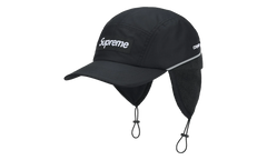 Polartec® Lined Packable Earflap Camp Cap "FW25 - Black" SU26946