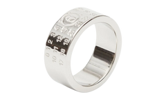 Minimal Logo 8mm Ring "Palladio Polished" SM6UQ0057 P646951