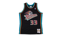 NBA Grant Hill Reload Swingman Jersey "1998 Detroit Pistons - Black" SMJYCP19295 DPIBLCK98GHI