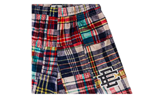 EE BASIC SHORT "Madras - Plaid/Grey EE" EE723