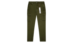Brushed Twill Cargo Pant "Green" M5075 BTMI225